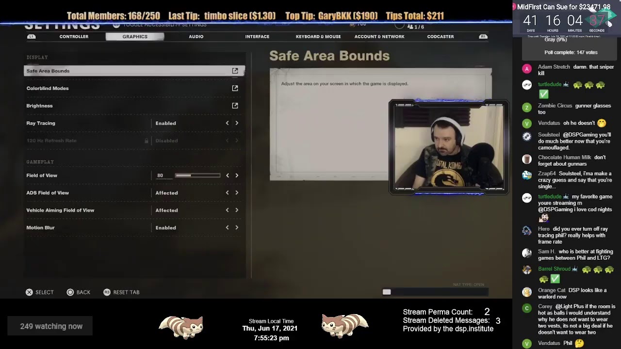 DSP begs for tips