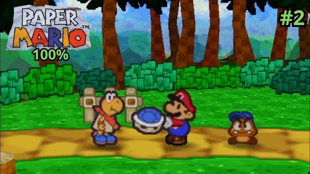 Capitulo 1 y nuevo compañero (+ 1 curiosidad)| Guía al 100% de Paper Mario 64