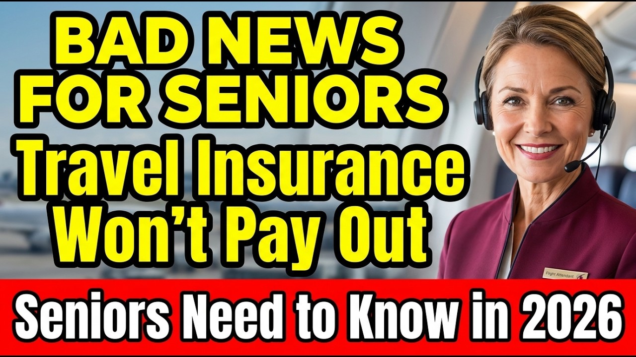 BAD NEWS FOR SENIORS : Why Your Travel Insurance Won't Pay Out &mdash; What Seniors Need to Know in 2026