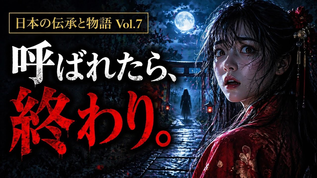日本の伝承と物語 Vol.7｜呼ばれたら、終わり。