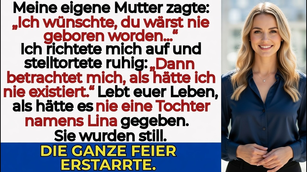 Bei meiner Abschlussfeier sagte meine Familie, sie wollten mich nie – also tat ich das Unerwartete