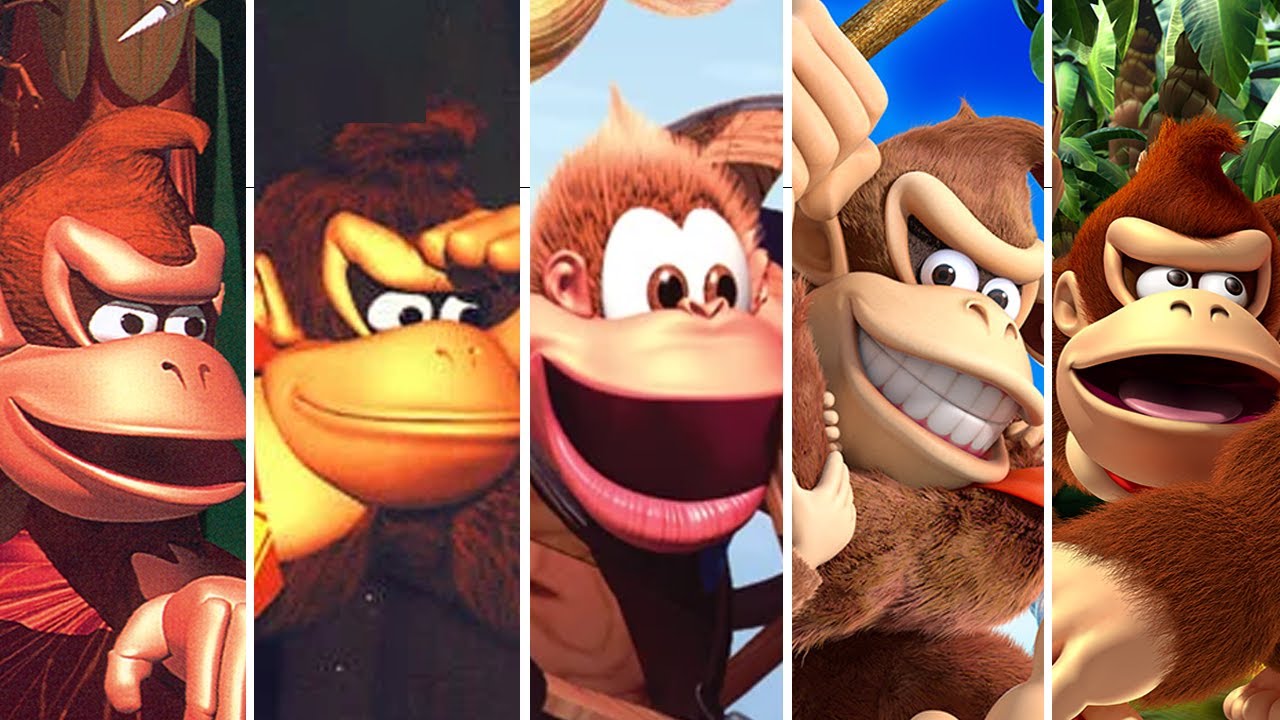 Evolution of Donkey Kong Country Games (1994 - 2025)