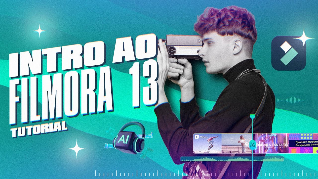 EDITANDO VÍDEOS COM IA E O FILMORA 13! | TUTORIAL