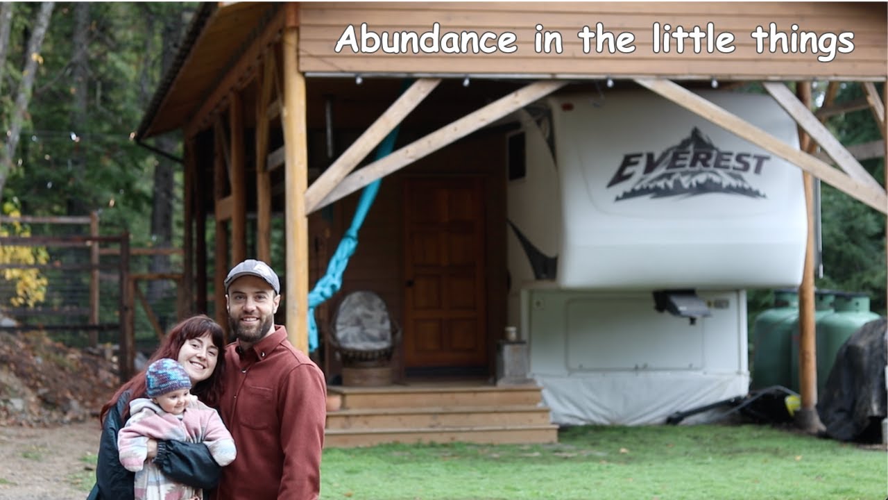 3 Years of Full-Time Living in a 5th wheel trailer in CANADA|  Trailer & Property Tour| Like a Home