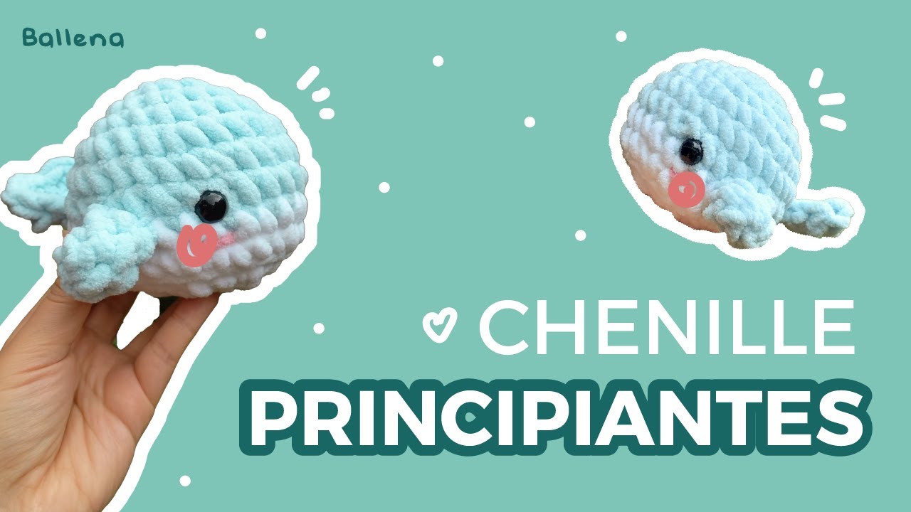 😱 NO TEJAS EN CHENILLE sin antes hacer este proyecto 🐋