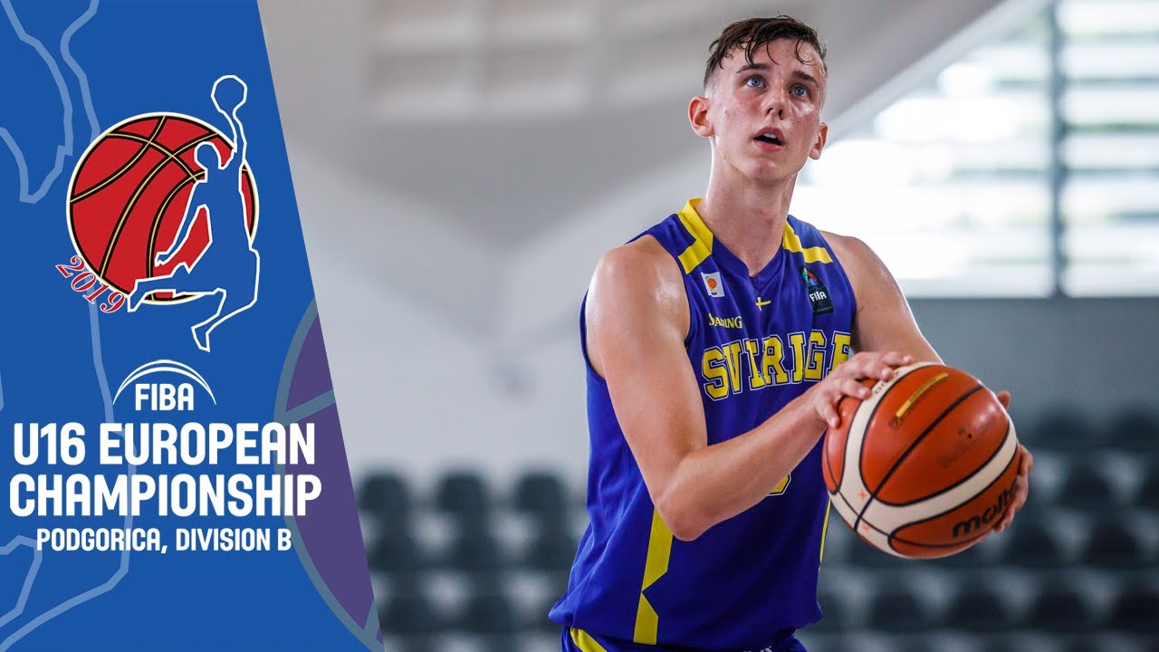 Sweden v Norway - Full Game - FIBA U16 European Championship Division B 2019