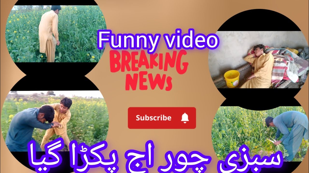Funny video سبزی چور 🤣🤣🤣