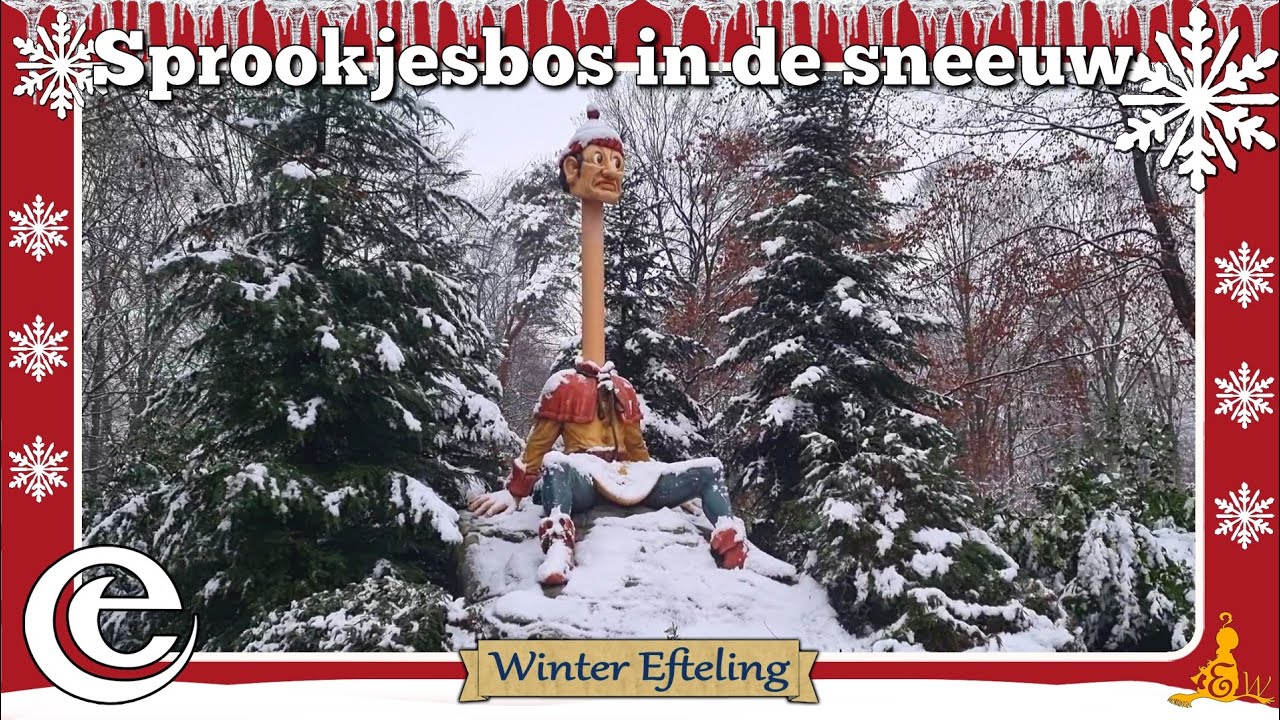 [Winter #Efteling] Het Sprookjesbos in de sneeuw ❄ (2023)