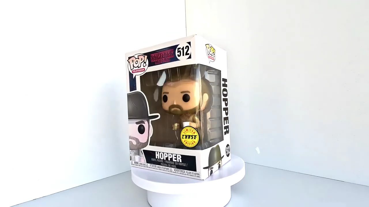 512 Hopper Chase Unboxing | Stranger Things Rare Collectible Funko POP Chase