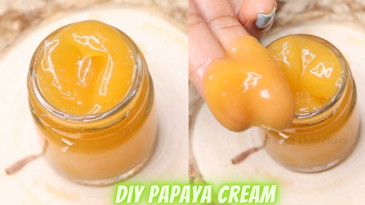 DIY Papaya Cream | Skin Brightening & Anti-Aging Cream | Remove Dark Spots & Skin Pigmentation