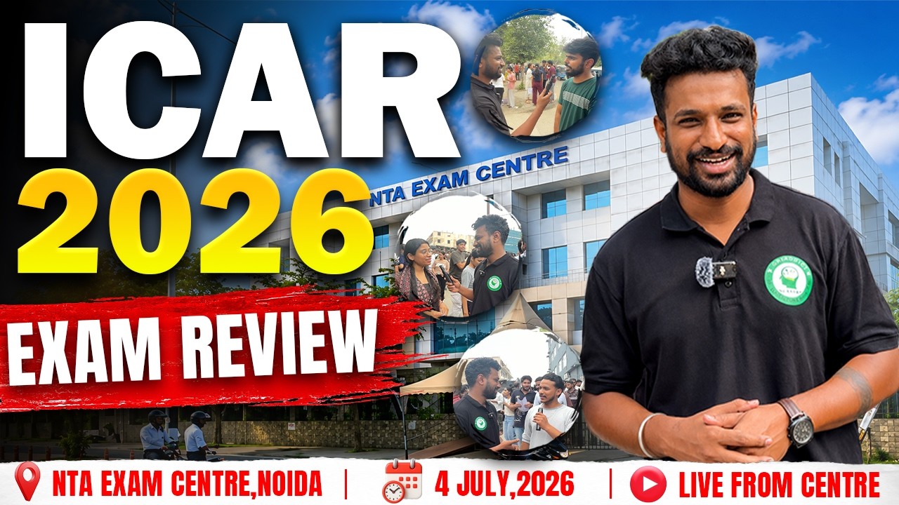 ICAR PG Exam 2026 Review | Real Student Feedback | Exam Experience