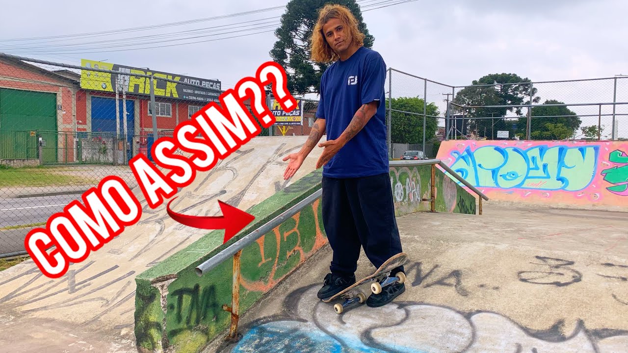 PIOR SKATEPARK QUE JÁ ANDEI