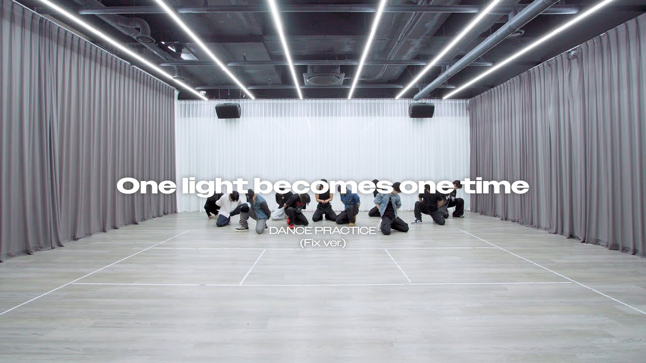 더크루원(The CrewOne) 'One light becomes one time' Dance Practice (Fix ver.) | 로드 투 킹덤 : ACE OF ACE