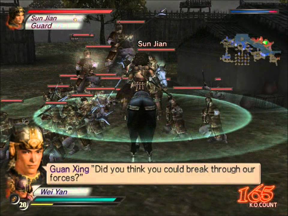 Wei Yan - Battle Of Yi Ling - Dynasty Warriors 4 Hard Mode