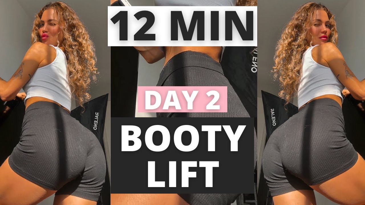 ДЕНЬ 2/7 Пилатес Glow Challenge для начинающих | Тренировка BOOTY Lift и тонизирование бёдер | Бе...
