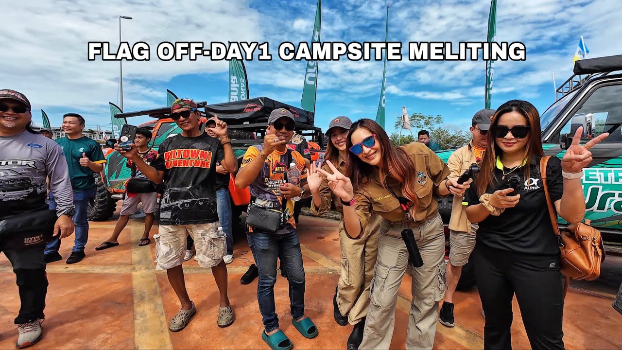 DAY 1-FLAG OFF SARAWAK INTERNATIONAL 4X4 JAMBOREE // CAMP SITE MELITING DILANDA HUJAN LEBAT // 