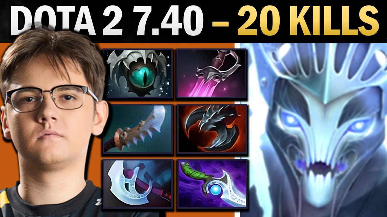 Spectre Pro Carry with Skadi and 20 Kills - Dota 2 Gameplay