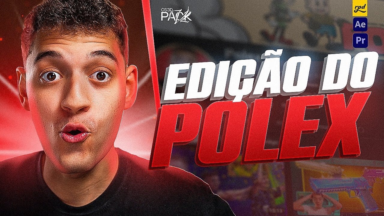 COMO EDITAR IGUAL AO POLEX (animações 3D de CS) | After Effects