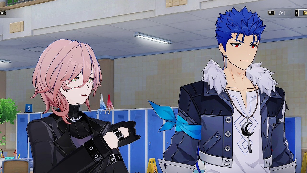 Lancer forges a contract with Kuchiba - Honkai Star Rail 4.4 x Fate Stay Night Collab