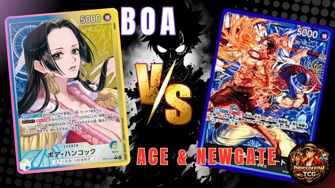 Boa Hancock OP14 vs Ace & Newgate ST22 | Gameplay One Piece Card Game