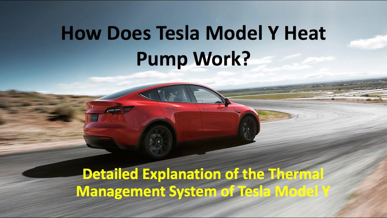 How does Tesla Model Y Heat Pump Work - working principles of the heat pump system and its octovalve