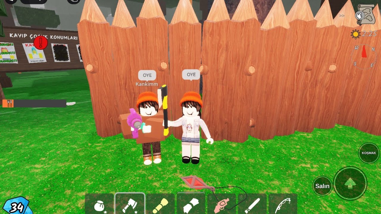 [ROBLOX] Arkadaşımla Ormanda 99 Gece #1