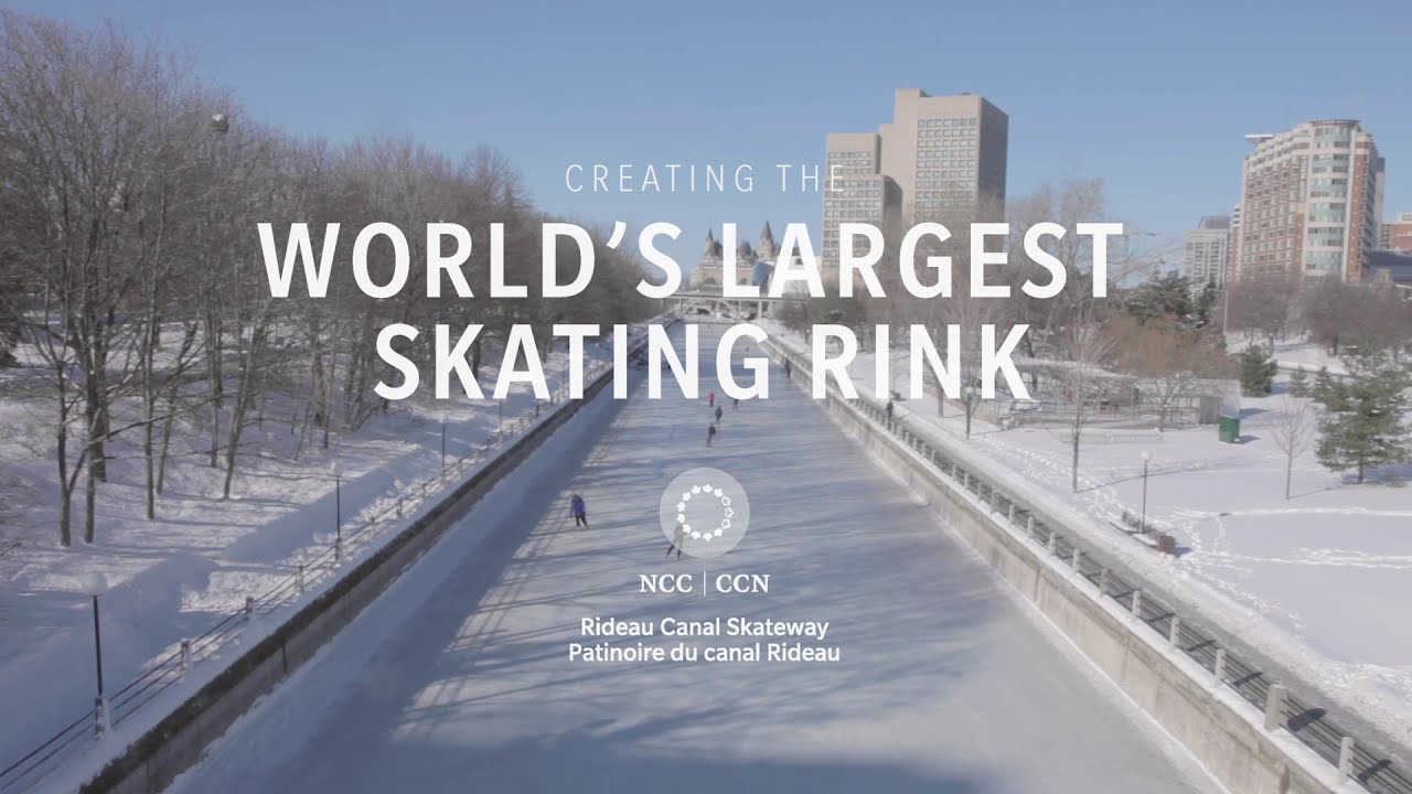 Maintaining the World's Largest Skating Rink | The Rideau Canal Skateway