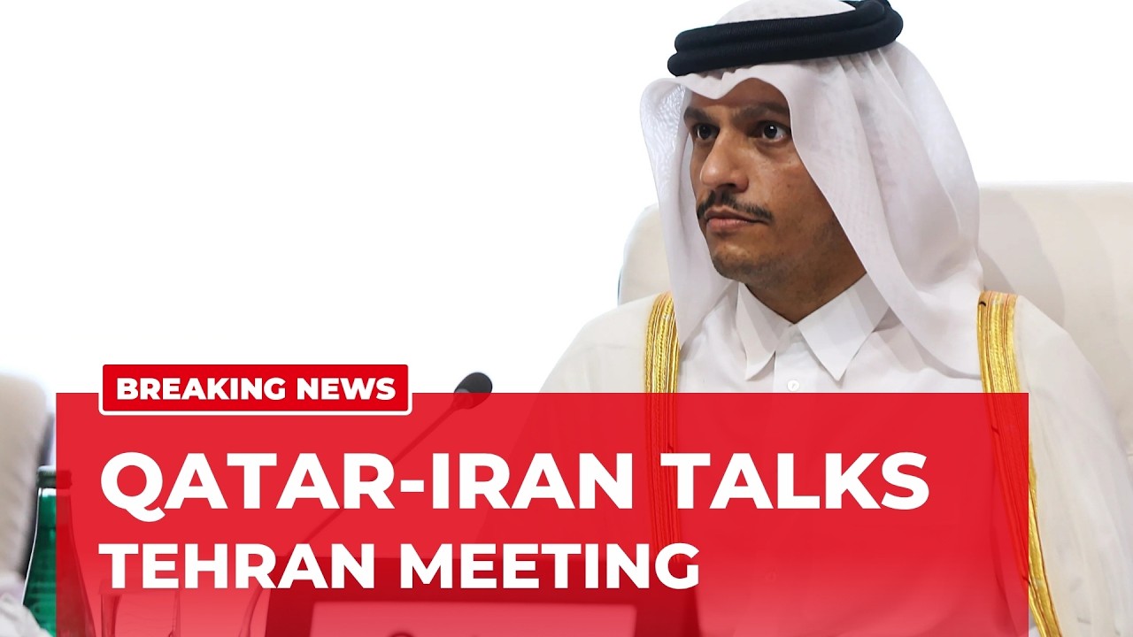 Qatar&rsquo;s FM meets Iranian officials in Tehran