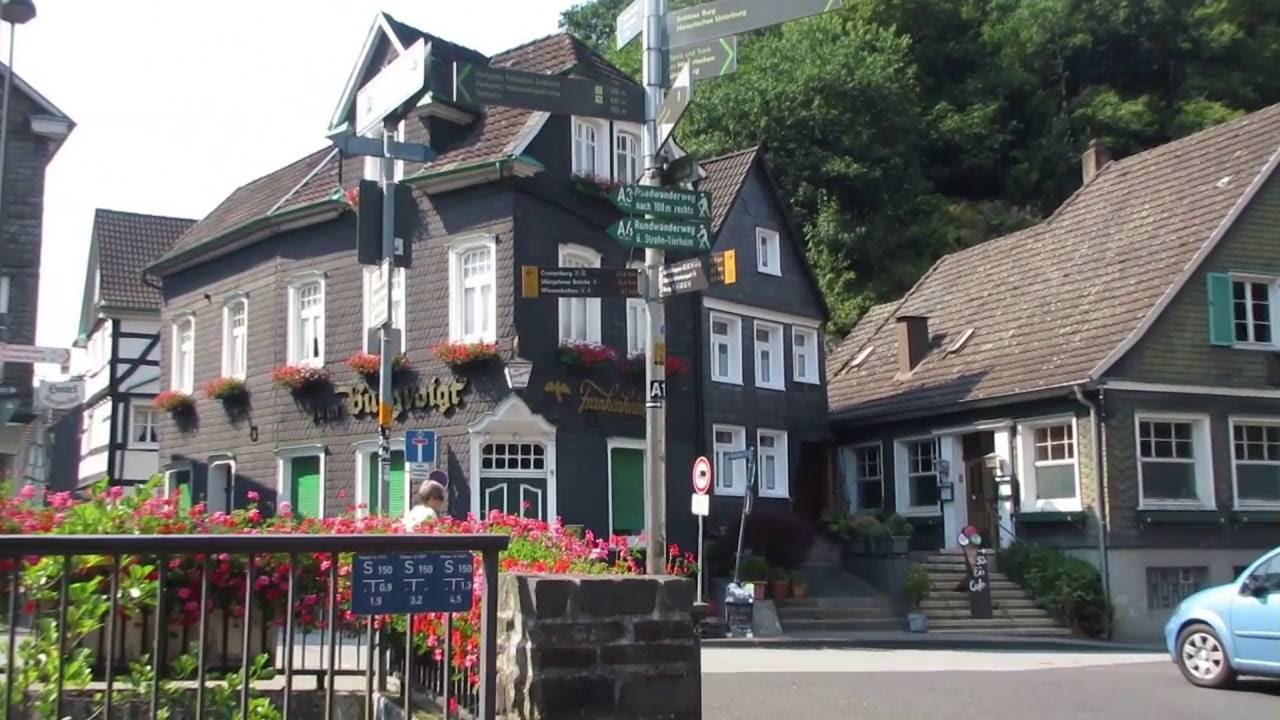 Германия Средневековый замок Золинген (красивые пейзажи,гадалка,средневековое орудие пыток
