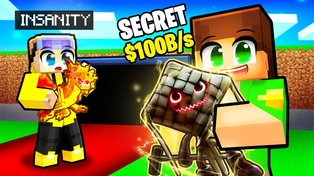 INSANITY e *GELOS* pe Noul meu BRAINROT ILEGAL -ADMIN ONLY- pe Minecraft...