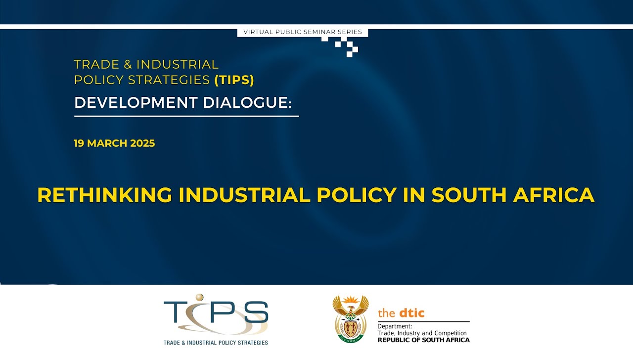 RETHINKING INDUSTRIAL POLICY IN SOUTH AFRICA