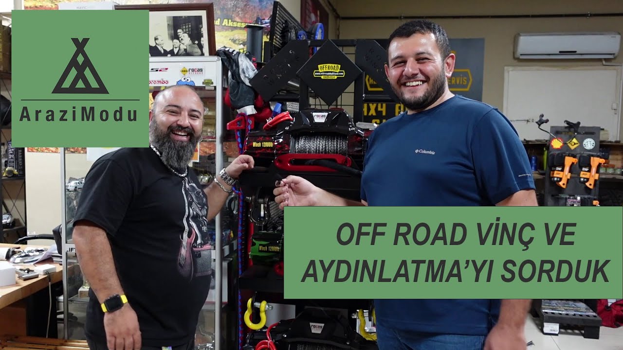 OFF ROAD VİNÇ VE AYDINLATMA | SERKAN SARRAFOSMANOĞULLARI | ARAZİ MODU