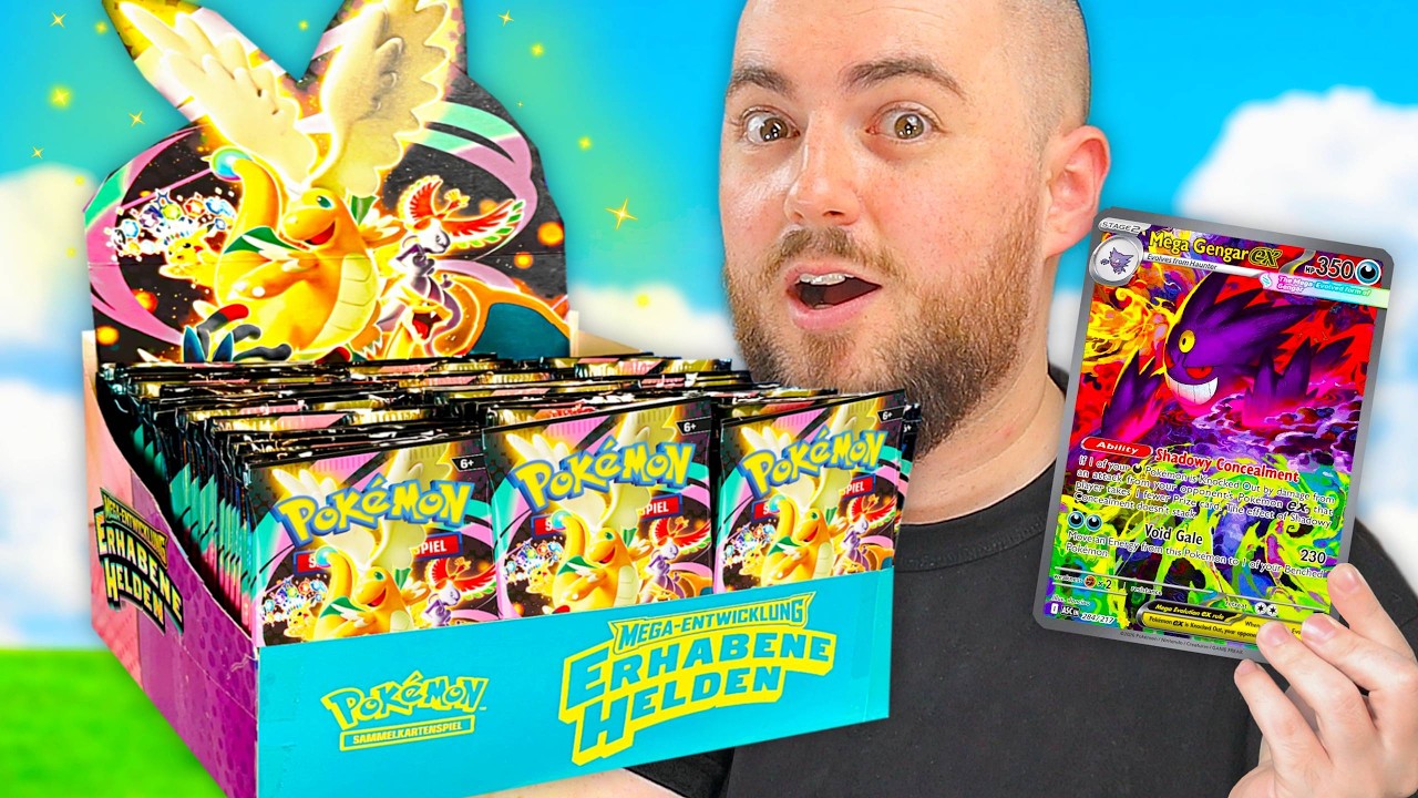 Das Pokémon Erhabene Helden 100er Display! 🔥😱