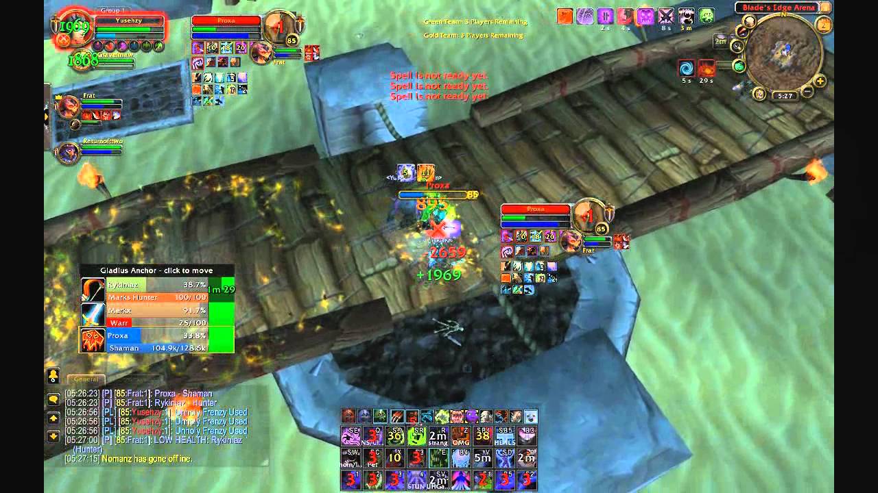 Yusehz Shadowcleave vs PHDK 3v3 Arena Footage