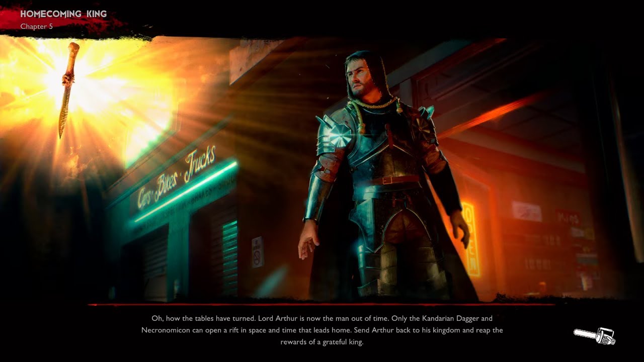 Evil Dead (1440p60 | PS5) Chapter 5: Homecoming King | Lord Arthur (Army of Darkness)