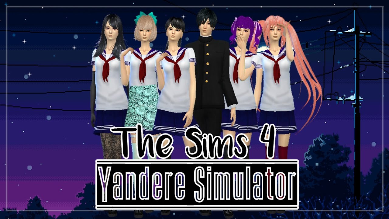 The Sims 4 Create a Sim | Game Character | Yandere Simulator | Part 1