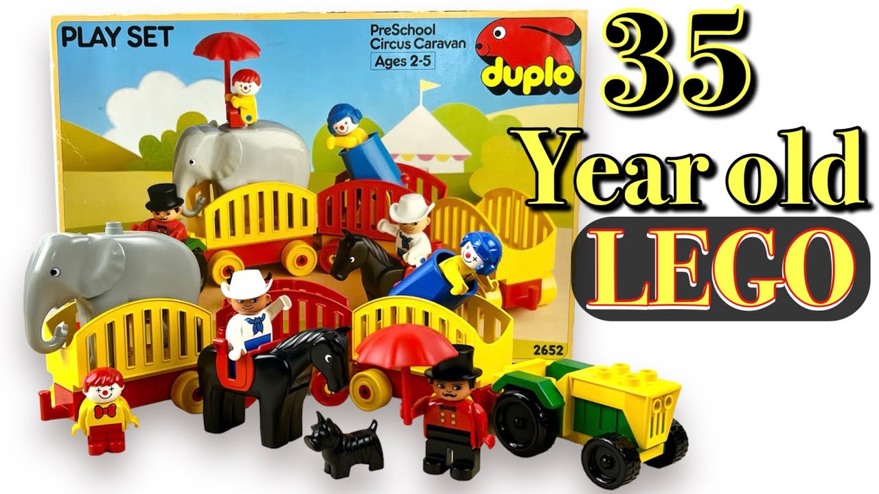 How does this Vintage LEGO Duplo still look like modern LEGO