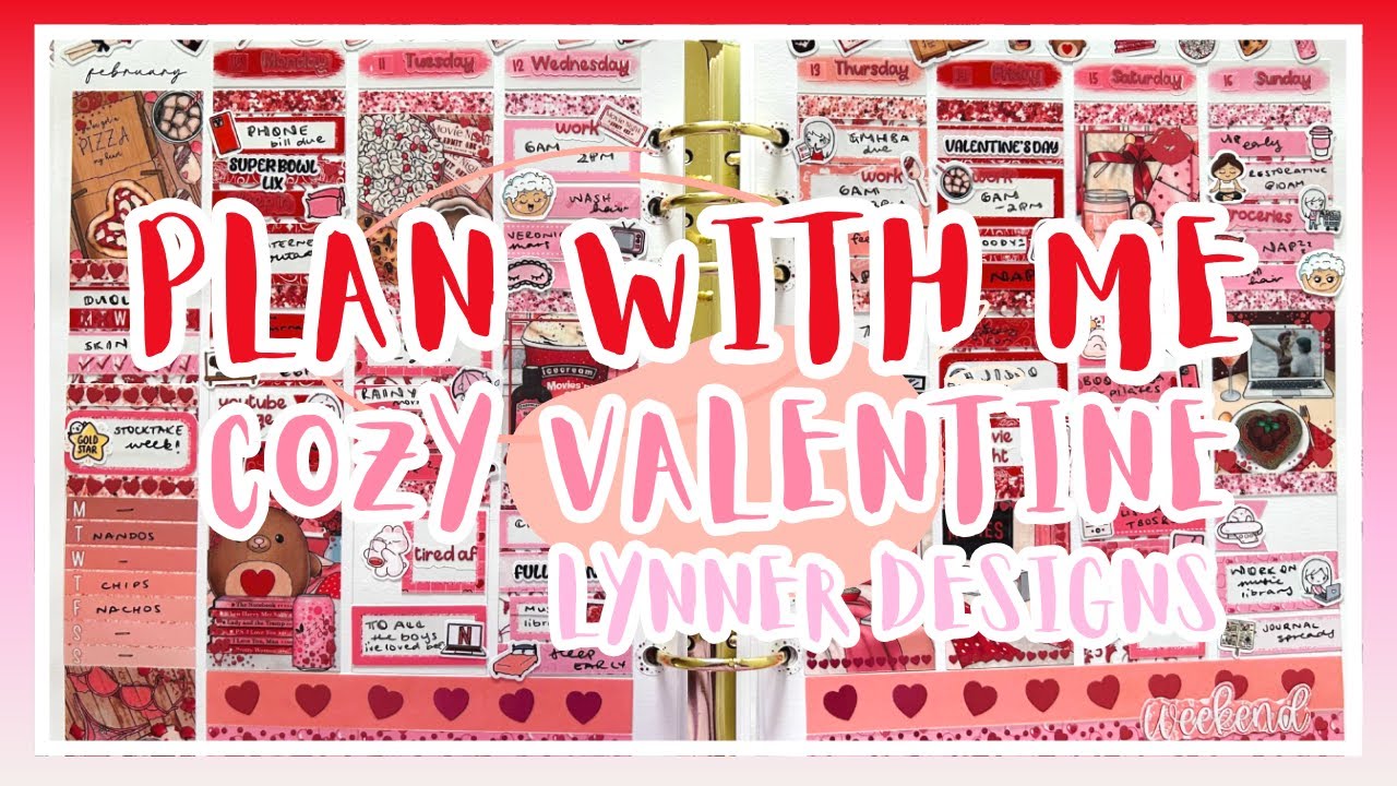 Plan With Me: Cozy Valentine (Lynner Designs)