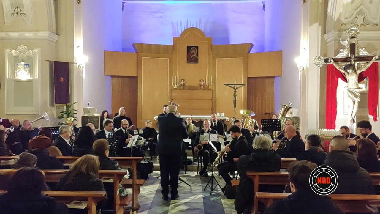 Marcia Funebre Madre Pietosa Banda Di Noicattaro 17/2/24 Noicattaro Concerto Verso La Pasqua