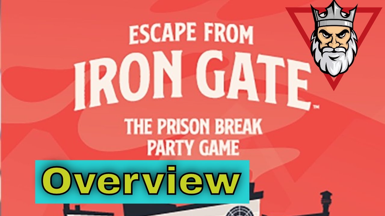 Escape from Iron Gate The Prison Break Party Game - Overview in 3 Minutes