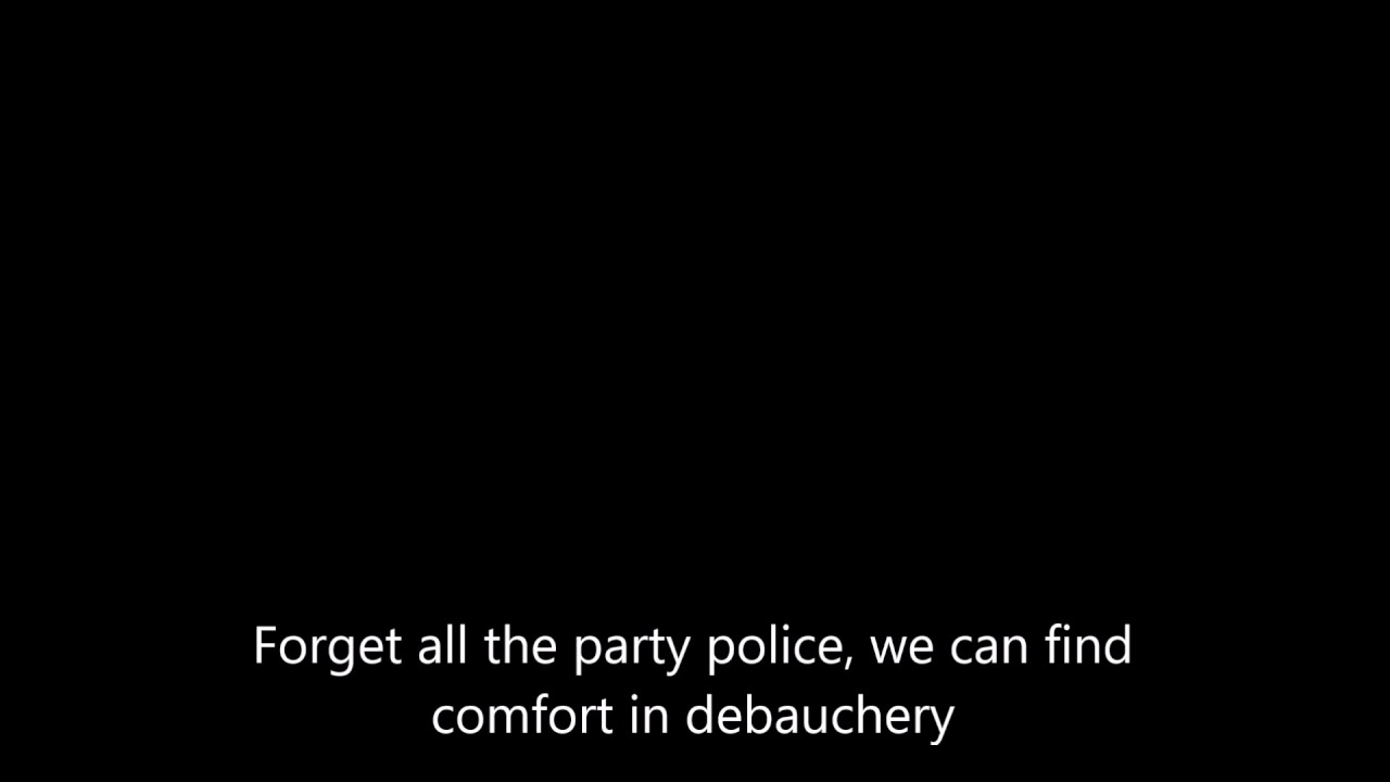 Alvvays - Party Police (with lyrics)