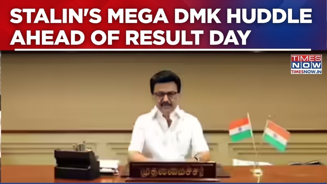 Mega Huddle In DMK Camp: Stalin To Meet Candidates, Set Strategy Ahead Of Counting Day | WATCH