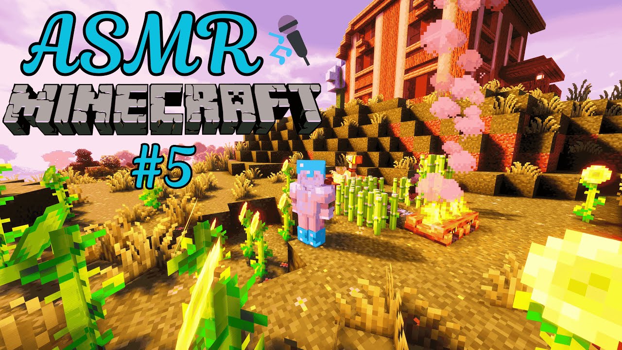 ASMR Modded Minecraft EP#5 | Better Microphone! | WHISPERING + MOUSE, KEYBOARD, GAME, & MOUTH SOUNDS