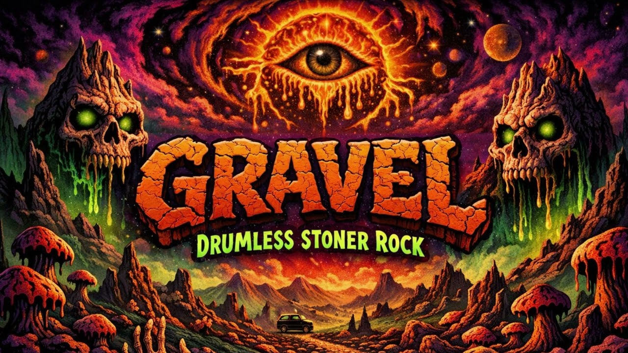 Drumless Stoner Rock Track - Gravel