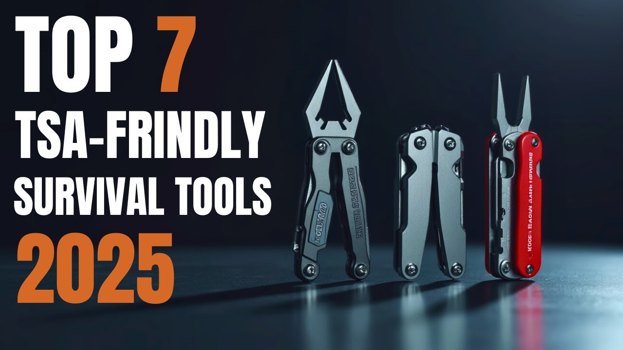 7 TSA-Friendly Survival Tools You Can Carry Anywhere | Best EDC Gear 2025