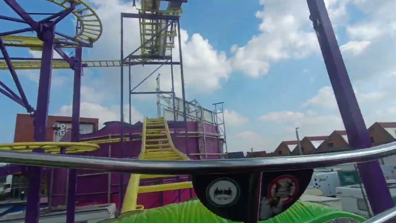 Onride wild mouse paasfoor Kortrijk 2025