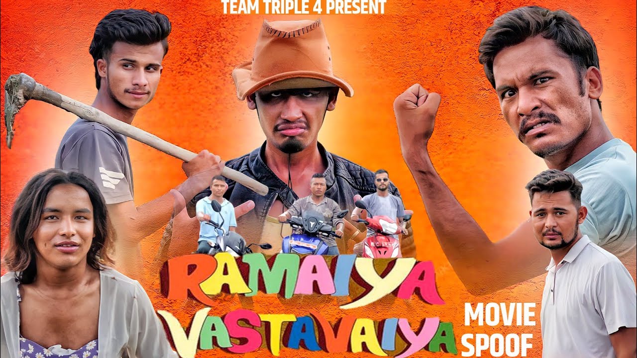 Ramaiya Vastavaiya Movie Spoof || South Indian Movie || Teamtriple444