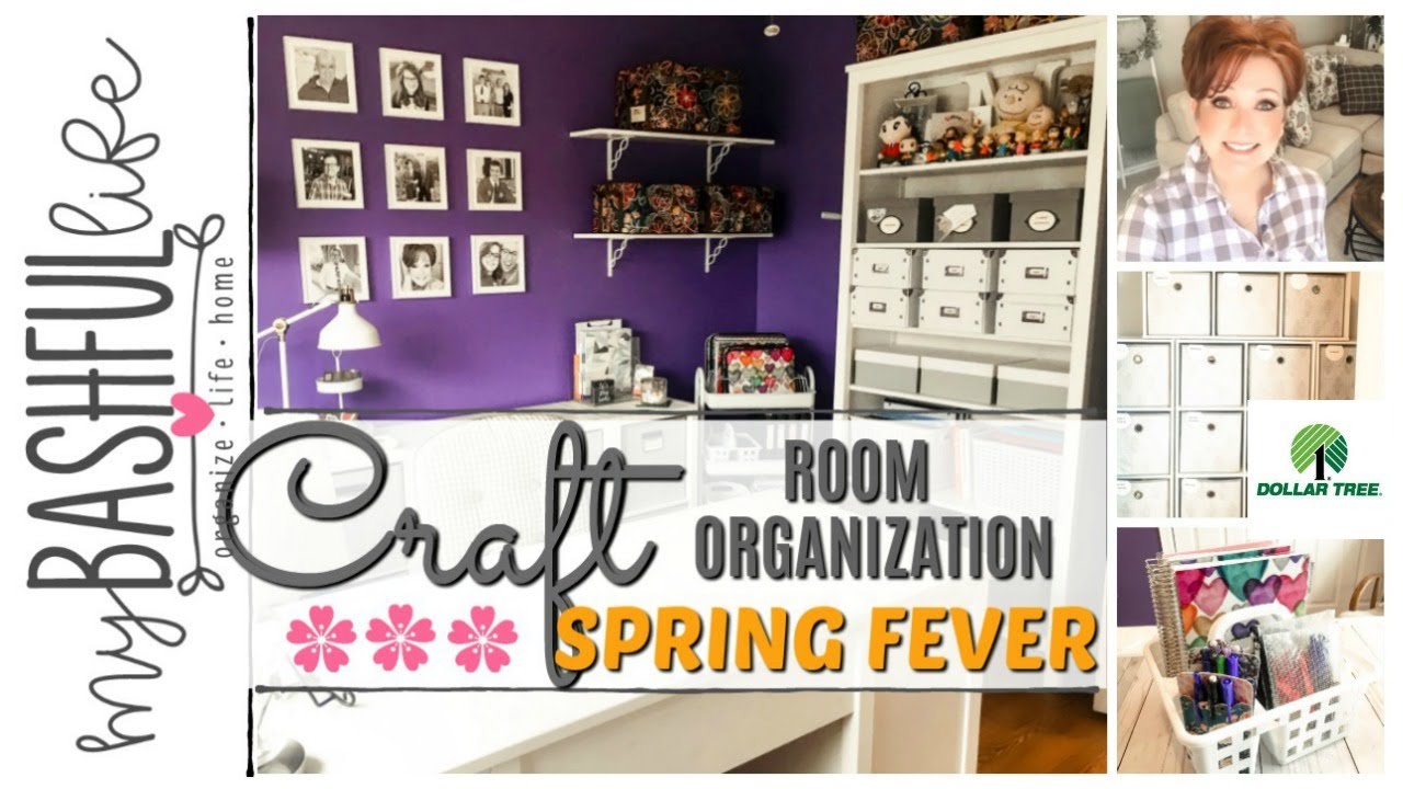 CRAFT ROOM DOLLAR TREE ORGANIZING Target Ideas SPRING FEVER SERIES