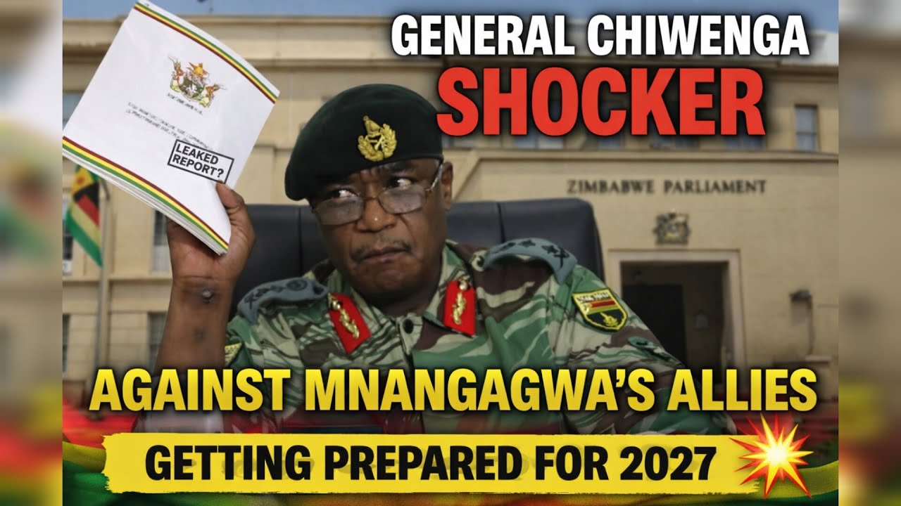 GENERAL CHIWENGA ON THE MOVE, MNANGAGWA ALLIES IN DEEP TROUBLE S 2030 FACES RESISTANCE
