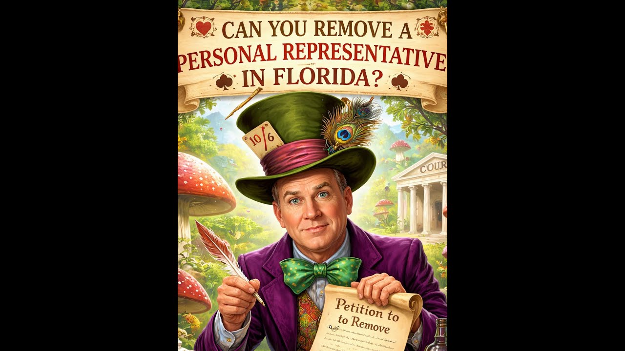 🎩 Can You Remove a Personal Representative in Florida? ⚖️